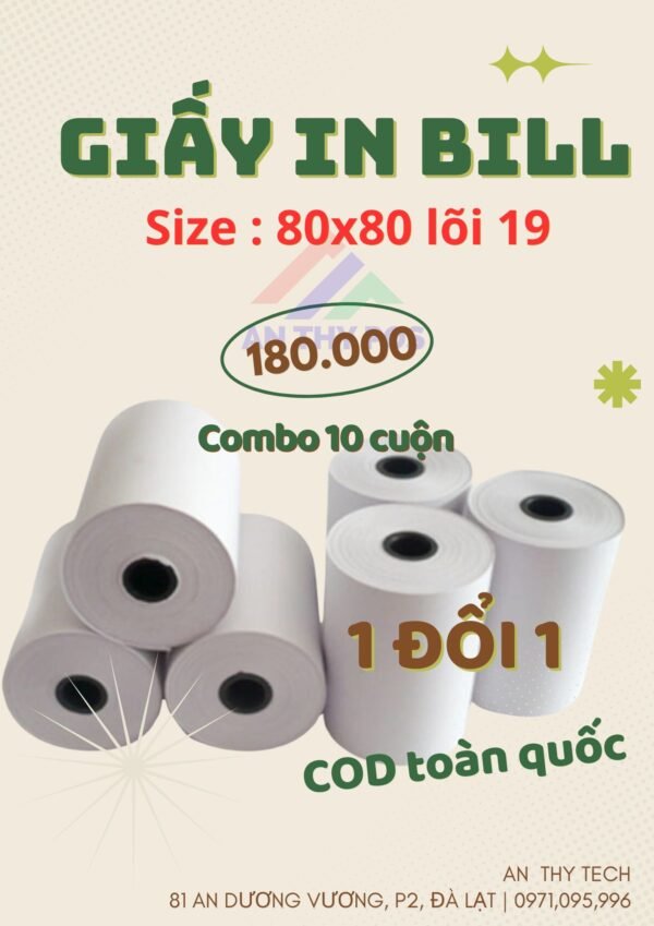 Giấy in bill 80x80